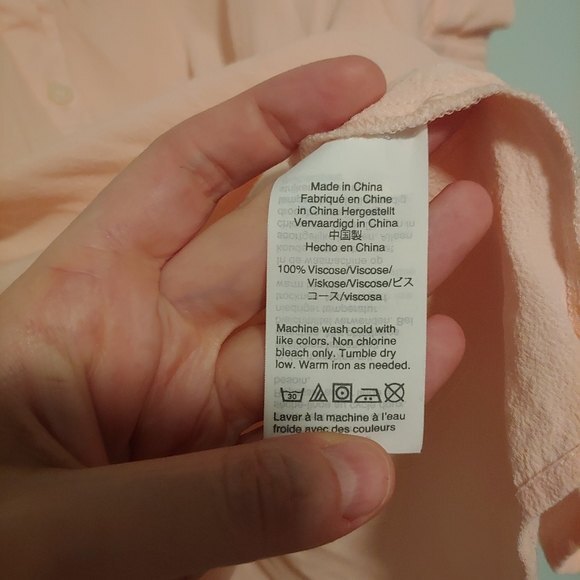 J. Crew Point Sur Blush Pink Drapey Popover Shirt Size XS - Picture 7 of 8